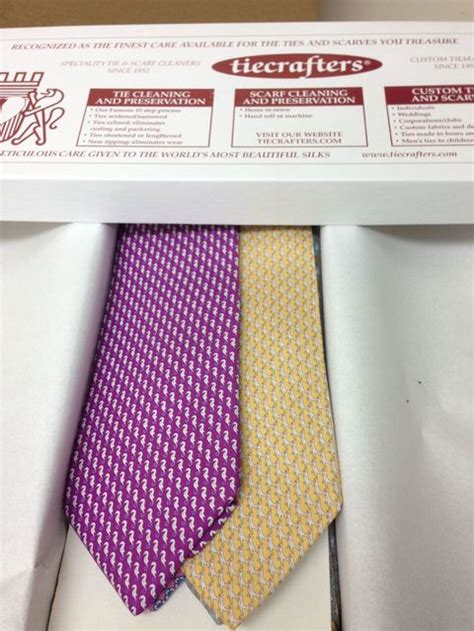 prfessional cleaning of hermes ties|tie and scarf cleaning services.